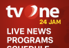 TVOne 24 Jam: Live News, Programs, Schedule & Latest Updates Live Streaming tvOne 24 Jam