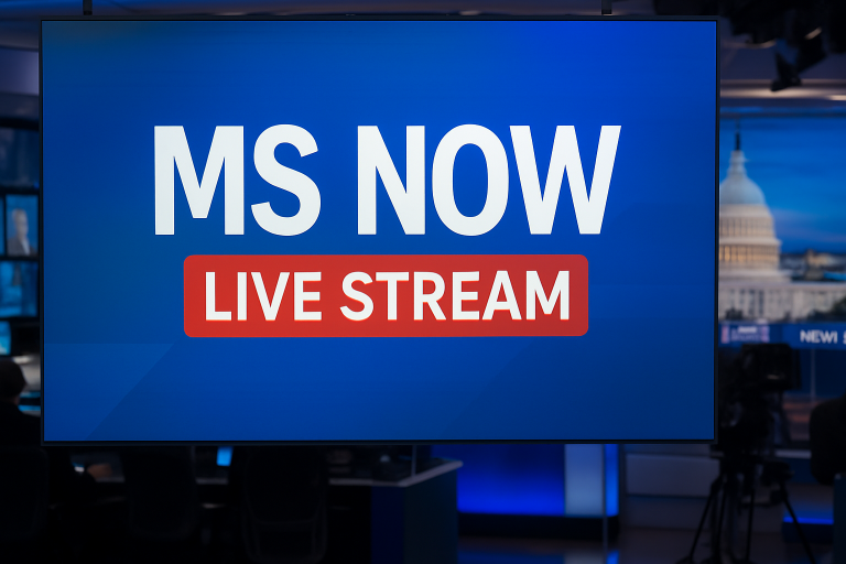 MS NOW Live Stream The MSNBC Online Experience