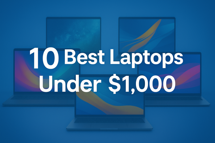 Best Laptops Under $1,000 in the U.S
