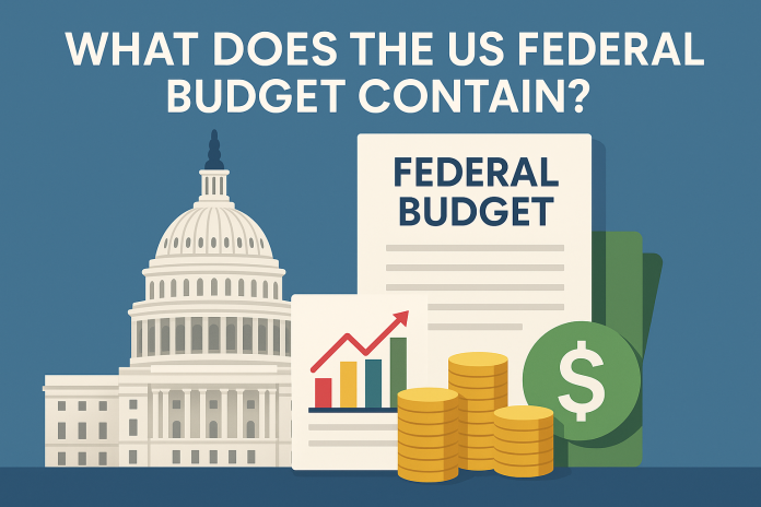 what does the US federal budget contain