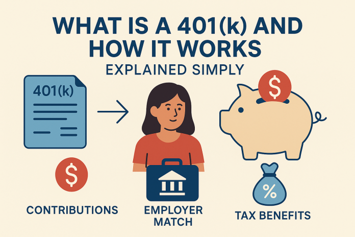 what is a US 401(k) retirement plan and how does it work