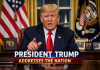 President Trump Delivers National Address Amid Economic Worries and Political Tensions President Trump Delivers National Address