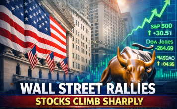 Wall Street Stocks Climb Sharply as AI Shares and Tech Sector Lead Rally Wall Street Stocks Climb Sharply
