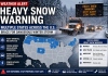 Heavy Snow Warning Issued Across U.S. as Multiple States Brace for Winter Storm Heavy Snow Warning Issued Across U.S