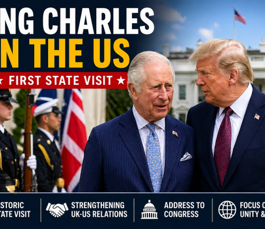 King Charles Makes First State Visit to United States, Signals Reset in Relations King Charles Makes First State Visit to United States