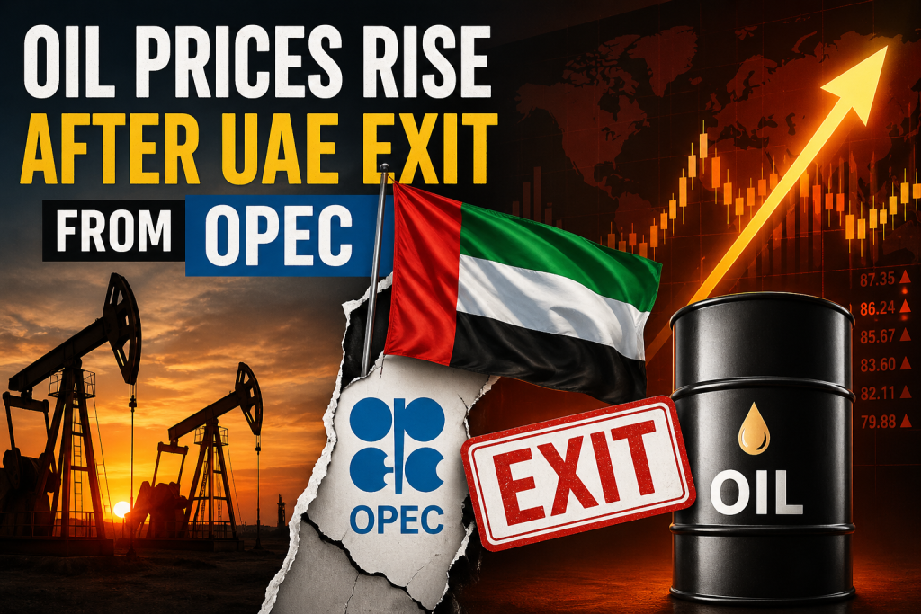 Oil Prices Surge After UAE Exit From OPEC Sparks Global Supply Concerns