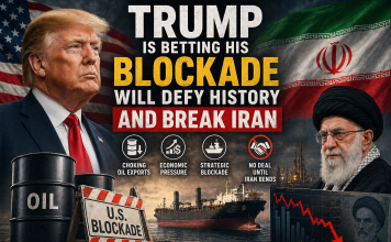 Trump Bets Iran Blockade Will Break Tehran Despite History Trump Bets Iran Blockade Will Break Tehran