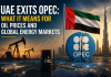 UAE Signals Exit from OPEC, Raising Questions Over Future of Global Oil Alliance UAE Signals Exit from OPEC