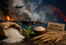 Iran war puts billions of meals at risk as fertilizer shock spreads worldwide Iran war puts billions of meals at risk