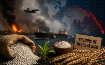 Iran war puts billions of meals at risk as fertilizer shock spreads worldwide Iran war puts billions of meals at risk