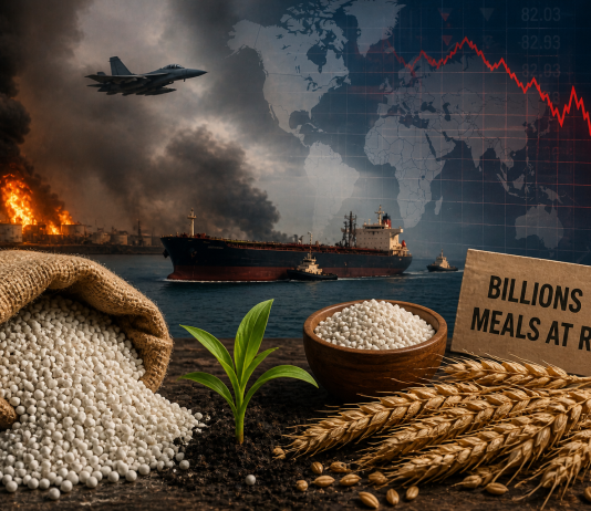 Iran war puts billions of meals at risk as fertilizer shock spreads worldwide Iran war puts billions of meals at risk