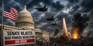 Senate rejects war powers resolution as Iran’s supreme leader issues defiant warning Senate rejects war powers resolution