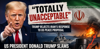 Trump Slams Iran’s Response to US Peace Proposal as ‘Totally Unacceptable’ Trump Slams Iran’s Response