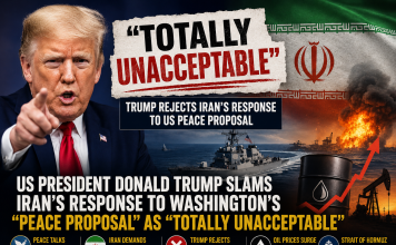 Trump Slams Iran’s Response to US Peace Proposal as ‘Totally Unacceptable’ Trump Slams Iran’s Response