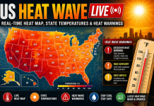 US Heat Wave LIVE: Real-Time Heat Map, State Temperatures & Heat Warnings