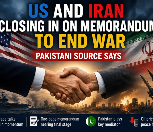 US, Iran Closing In on Deal to End Gulf War as Peace Talks Advance Through Pakistan US and Iran Closing War