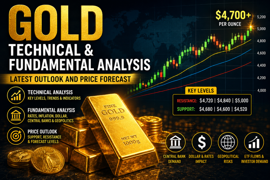 Gold Price Analysis Today: XAU/USD Technical and Fundamental Outlook
