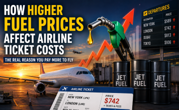 How Higher Fuel Prices Affect Airline Ticket Costs
