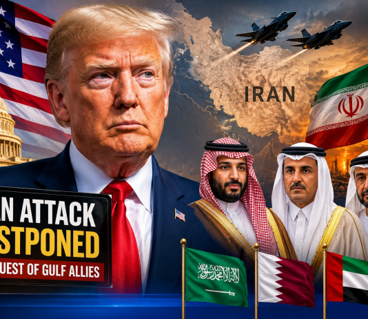 Trump Says Iran Attack Postponed After Gulf Allies Urged More Time for Talks iran attack prospond