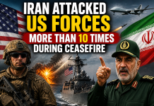 Iran attacked U.S. forces more than 10 times during ceasefire, Pentagon says iran attack us forces more than 10 times