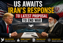 US awaits Iran’s response to latest proposal to end war iran peace purposal