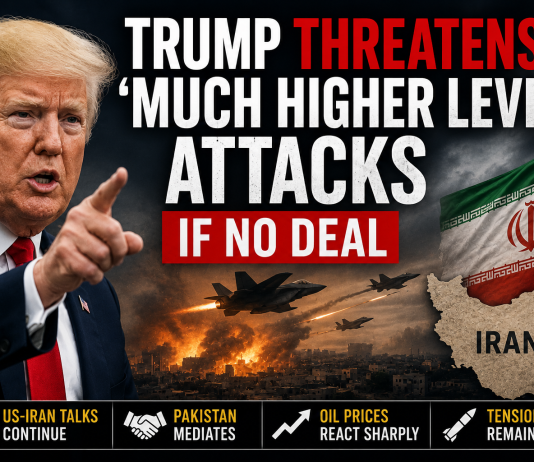 Trump Threatens ‘Much Higher Level’ Attacks if Iran Rejects Deal no deal iran