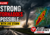 Strong Tornadoes Possible With LIVE Storm Threat Across Central U.S.