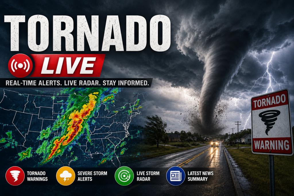 Tornado LIVE: Real-Time Tornado Warnings, Storm Radar & Severe Weather ...