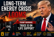 Long-Term Energy Crisis Looms as Trump Says Iran-US Truce Is on ‘Life Support’