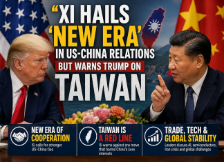 Xi hails ‘new era’ in US-China relations but delivers blunt warning to Trump over Taiwan