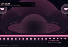 Messi 100th Goal Lifts Inter Miami to First Campeones Cup Title Nu Stadium night exterior in Inter Miami pink and black mood for Campeones Cup title night
