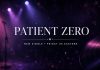 Taylor Swift Patient Zero: New Single Due Friday After Kelce Wedding Dark concert stage lights with mic silhouette and vinyl edge; text Patient Zero new single Friday US Eastern