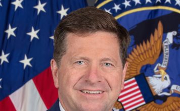 Trump Names Jay Clayton to Lead New Super Intelligence Force on AI Official portrait of Director of National Intelligence Jay Clayton in front of the U.S. flag and ODNI seal
