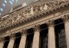 Stocks Face Oil and Bond Yield Test This Week as Fed Minutes Loom Broad Street facade of the New York Stock Exchange with its columns and carved pediment in Lower Manhattan