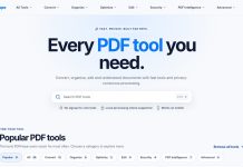PDFHope: A Complete Guide to Editing, Converting, and Managing PDF Files Online PDFHope homepage showing its PDF tool search bar and popular PDF tools categories