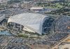 Bills Beat Rams 37-34 in OT After Rousseau Block Sets Up Bass Winner Aerial view of SoFi Stadium in Inglewood, California, home of the Los Angeles Rams, on a 2022 game day