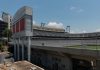 Auburn Upsets No. 1 Georgia 27-24 as Five AP Top-8 Teams Lose Empty Sanford Stadium in Athens, Georgia, seen from the west side under a blue summer sky